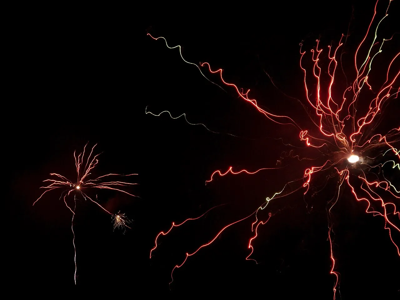 Knalvuurwerk dat op oudjaarsavond wordt afgestoken