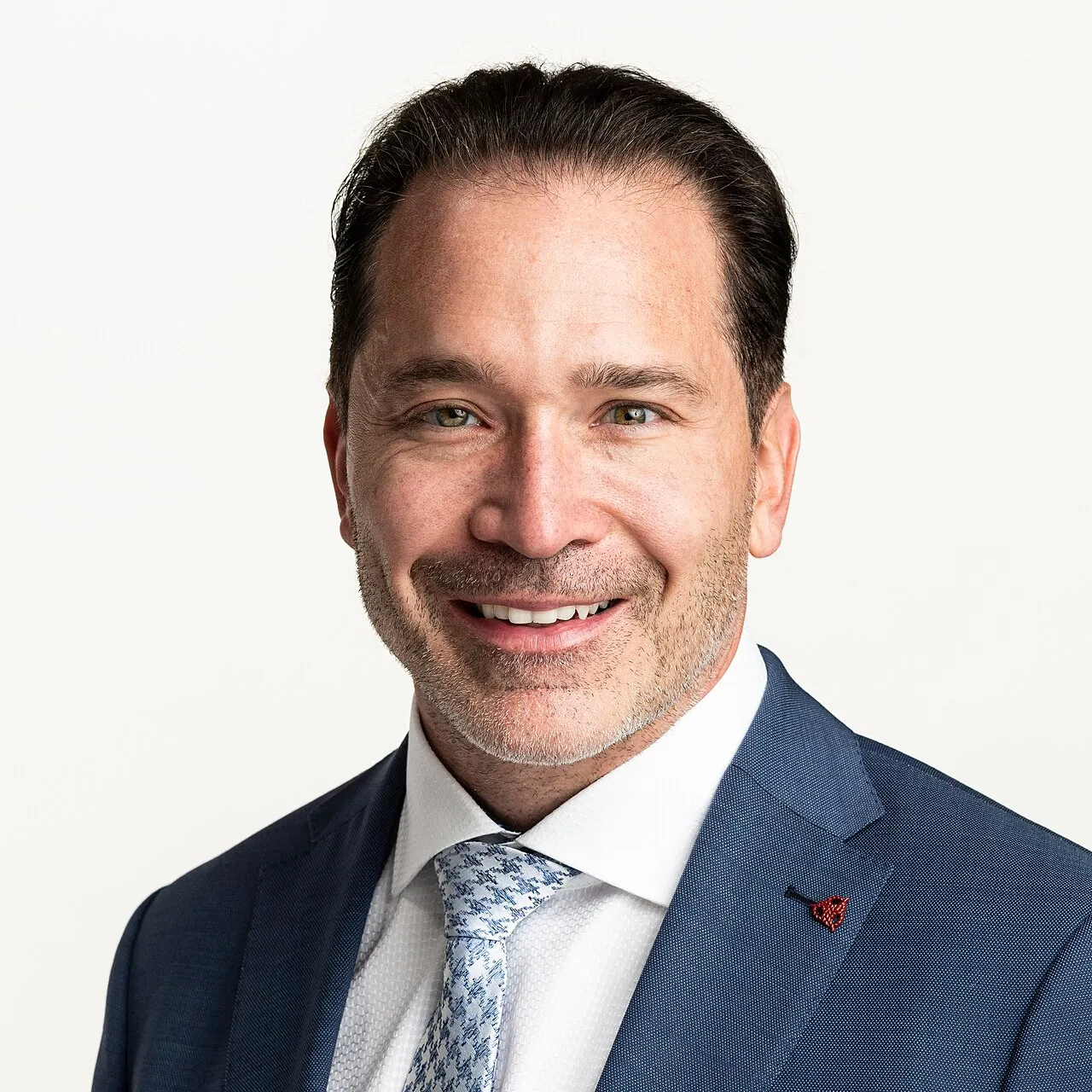 Officieel portret van Michael Graber, SVP-Nationaalraadslid.