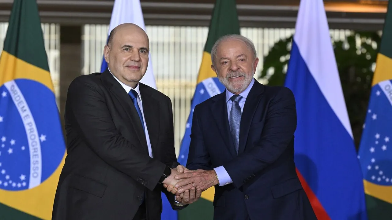 De Braziliaanse president Luiz Inácio Lula da Silva tijdens een officiële ontmoeting in februari 2026